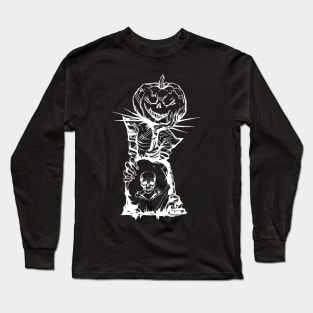 Zombie Pumpkin Long Sleeve T-Shirt